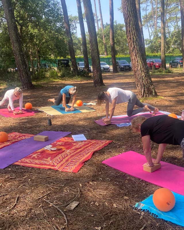 Séances de pilates proche du camping à Messanges